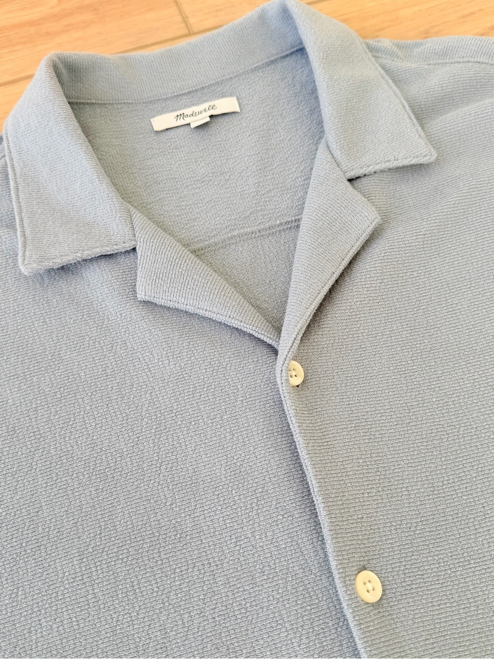 Madewell - Camp Collar - Short Sleeve Button Down